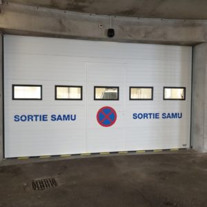 PORTE SECTIONNELLE SAFIR CHU 871